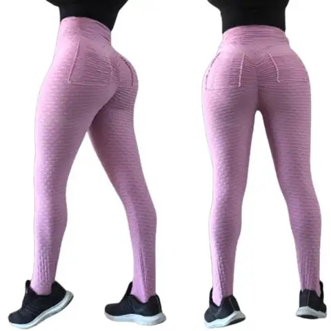 Calza Texturizada con Bolsillos y Scrunch (twerk)