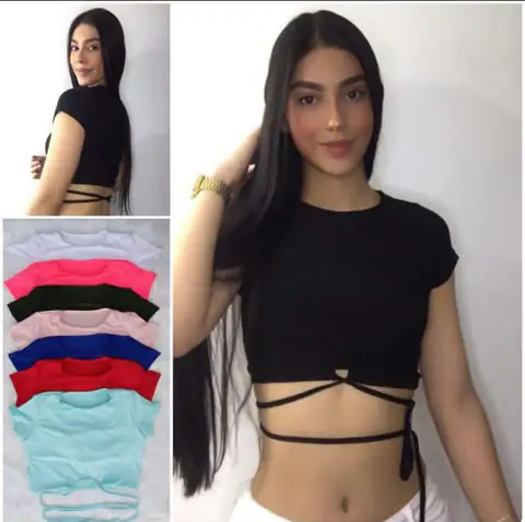 Crop Top Colombiano Amarras