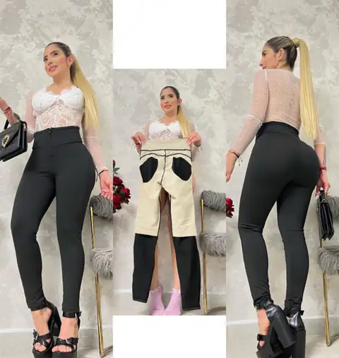 Leggins Premium Colombiana con Faja Interna Levanta Gluteo