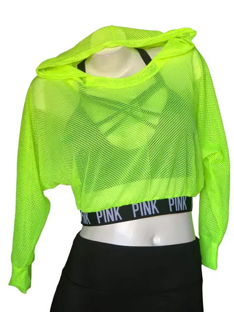 Poleron Malla Pink